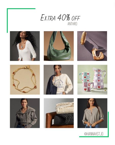 Anthro extra 40% off sale! 🍀 #anthropologie

#LTKsalealert #LTKstyletip #LTKitbag