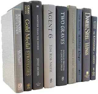 Real Books by Color for Office or Home Decor - Interior Design Wedding Display Photo Prop Staging... | Amazon (US)