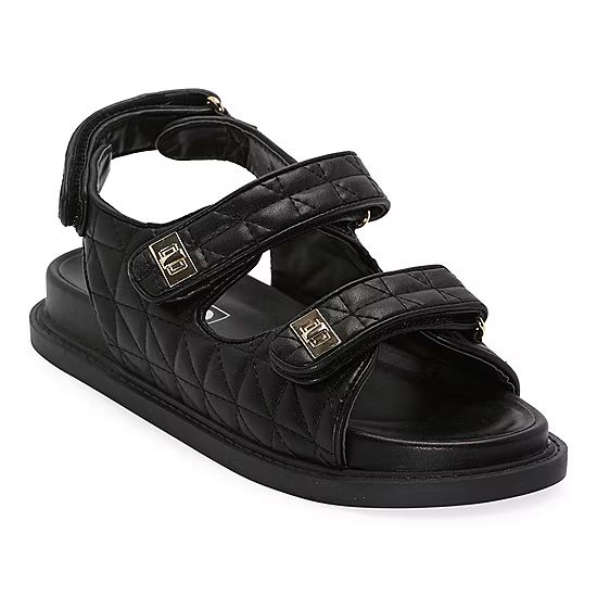 new!Pop Yield Womens Adjustable Strap Footbed Sandals | JCPenney
