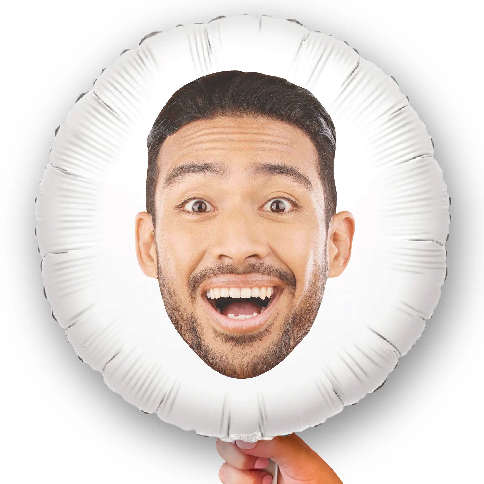 Personalized Fun Face Balloon - Double Sided - 1 Ct | Big Dot of Happiness