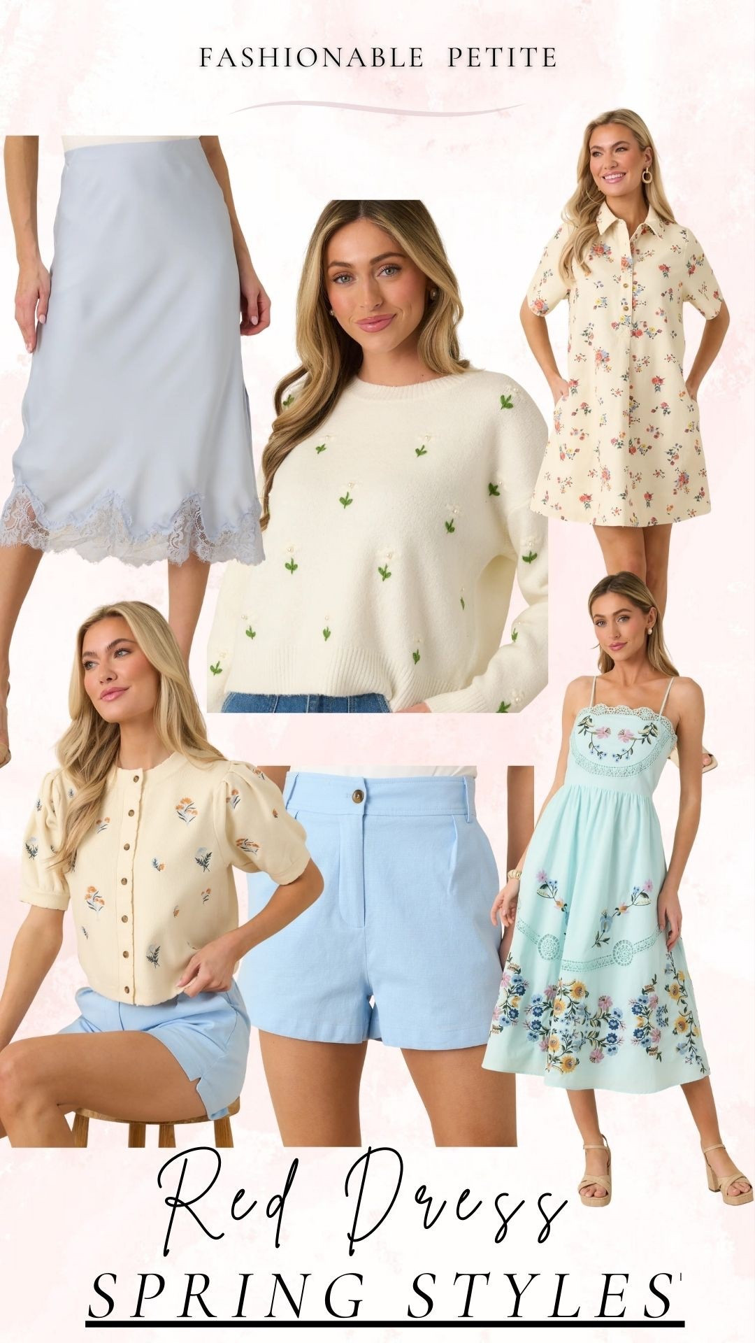Spring outfits from Red Dress! 

Spring outfit, spring dresses, shorts, floral outfit 