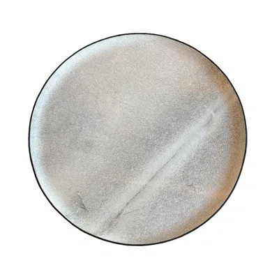 SOUTH AMERICAN Round Leather Tray | Wayfair North America