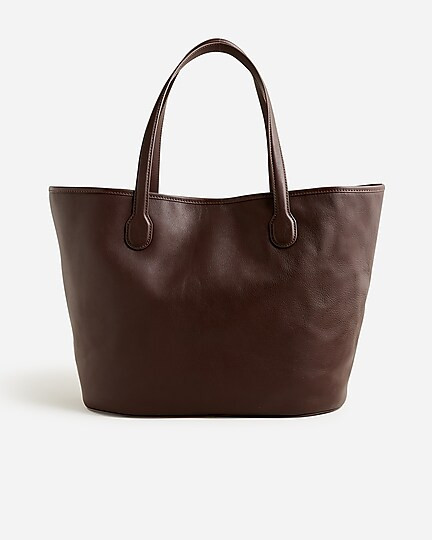 Berkeley tote in leather and suede | J. Crew US