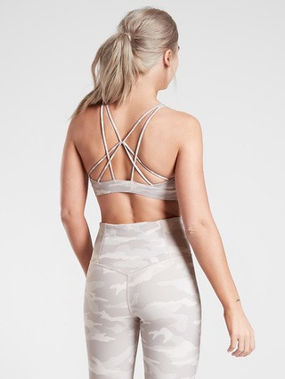 Solace Printed Bra in Powervita A-C | Athleta