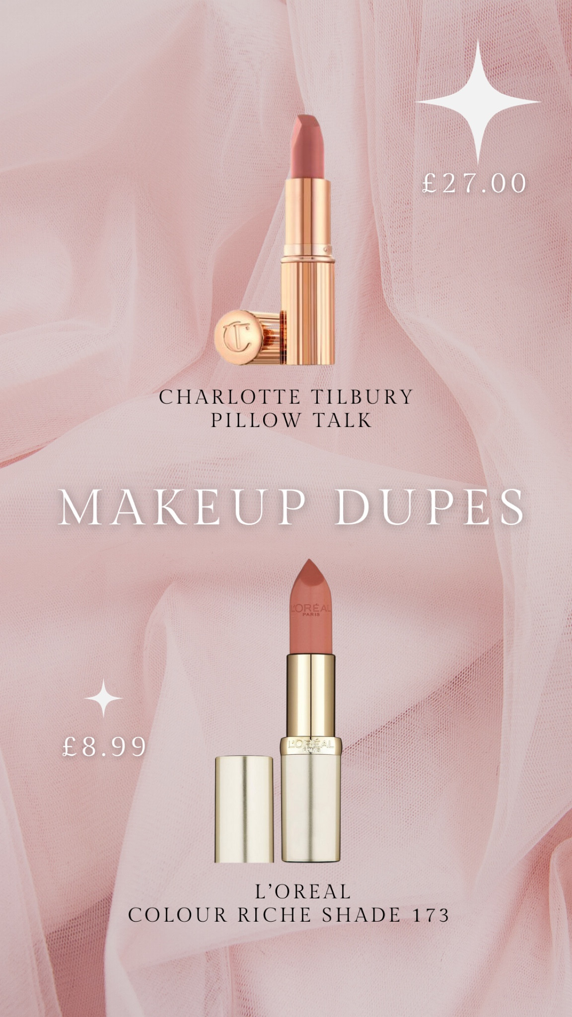 Makeup Dupes ✨

#LTKGiftGuide #LTKstyletip #LTKbeauty