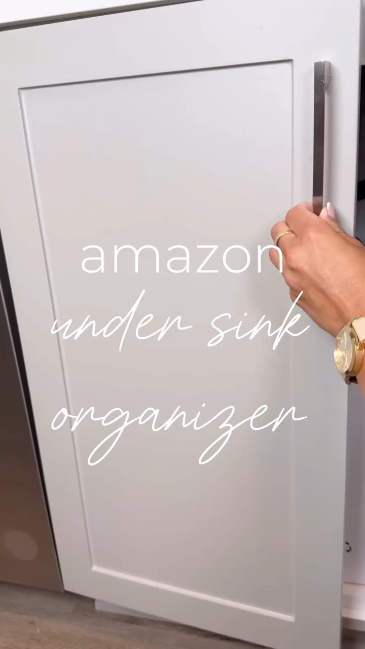 Get Organized & Save Space Under your Sink! 🚰✨

This is the perfect addition to get organized under your sink! Takes up little space and helps you get to what you need quickly. 🤍

This sells out quick when we share it so don’t wait! Grab one now! Also great for your laundry room!

Can also be wall mounted but the mounting tape makes it renter friendly ☺️

#neatlyembellished #professionalorganizer #homeorganizer #homeorganizing #organization #organizingideas #organizingtips #organizinghacks #organizedhome #organizedmom #organizedlife #amazon #amazonmusthaves #amazonfavorites #amazonfinds #amazonfaves #amazoninfluencer #amazoninfluencerprogram #amazonhome #kitchenorganization #organizedkitchen #undersinkorganization #smallspaceorganization #renterfriendly