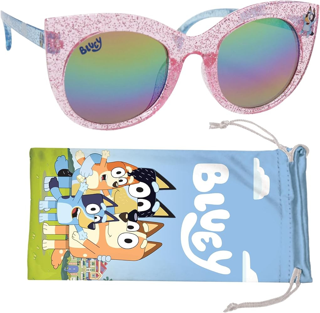 Bluey Toddler Sunglasses - Arkaid Bluey Cateye with Comfortable UV-Protective Bluey Sunglasses To... | Amazon (US)