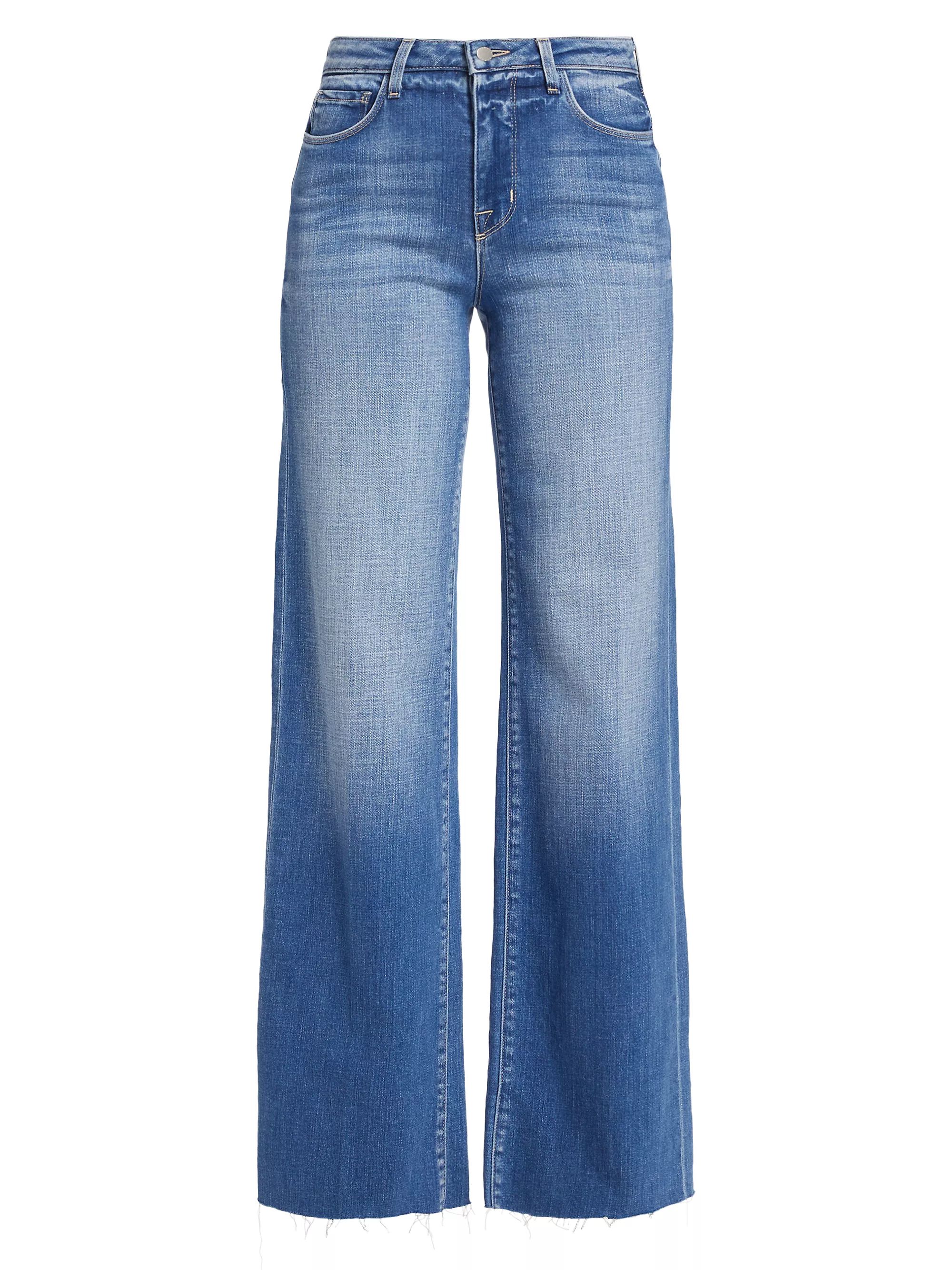 Scottie High-Rise Wide-Leg Jeans | Saks Fifth Avenue