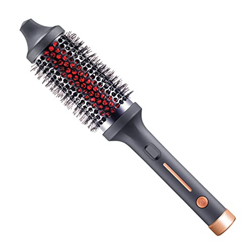 SUTRA IR Infrared Thermal Round Brush - Heated with Ionic Bristles for Straightening and Smoothing Fully Dried Hair, Volumizing, Reduces Styling Time, All Hair Types | Amazon (US)