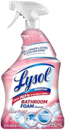LYSOL BATHROOM CLEANERS TRIGGER: Summer Fresh 950ml | Amazon (CA)