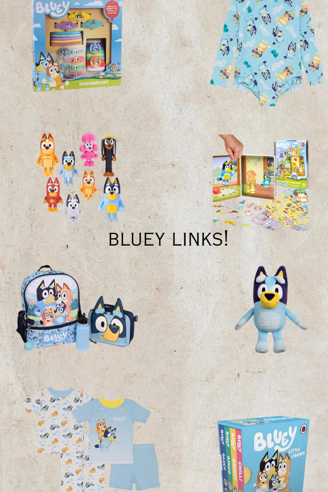 is your kiddo obsessed with bluey like mine?!  i’ve got some gift ideas for you! 


#LTKunder50 #LTKFind #LTKkids