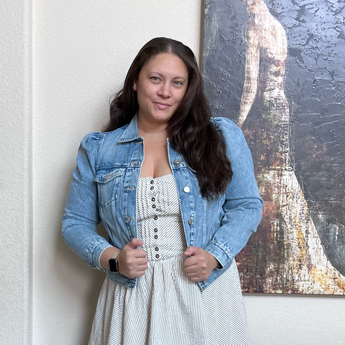 This cute puff sleeve jean jacket was a great purchase. It’s fitted and such a cute silhouette! Mine is a large.

#LTKMidsize #LTKFindsUnder50 #LTKSaleAlert