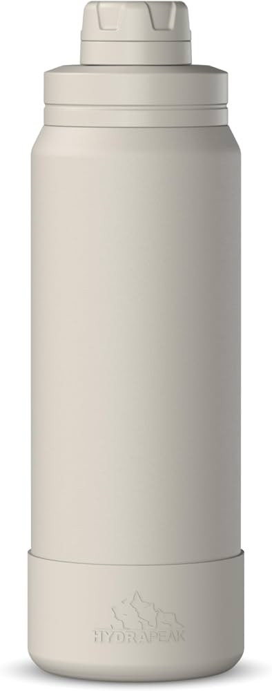 Hydrapeak 26oz Sport Insulated Water Bottle with Chug Lid, Leak & Spill Proof, Keeps Drinks Cold ... | Amazon (US)