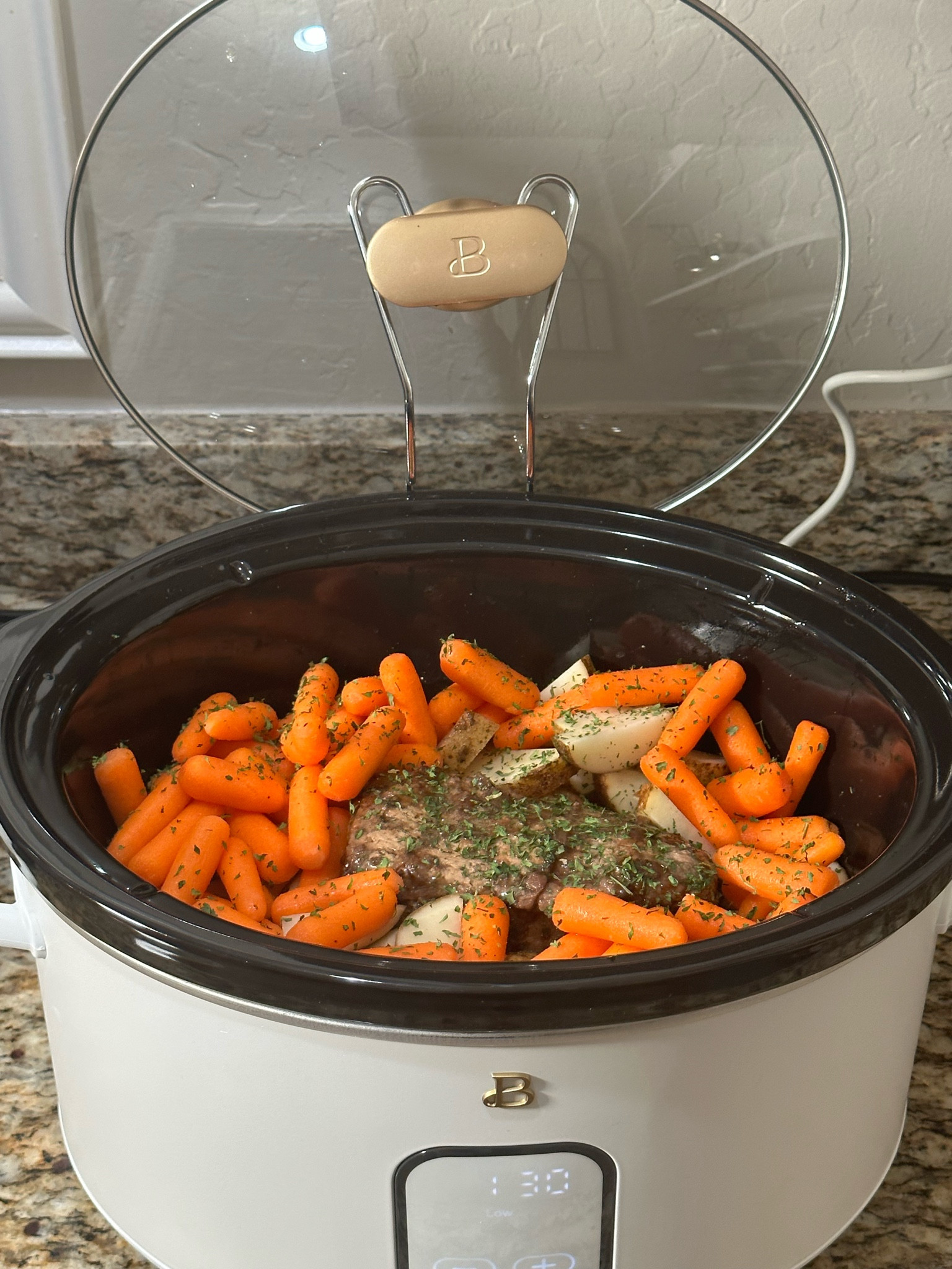 ******Sale Alert*******
Loving my new Drew Barrymore Crockpot. Enjoying a roast tonight. 

#LTKsalealert #LTKGiftGuide #LTKhome