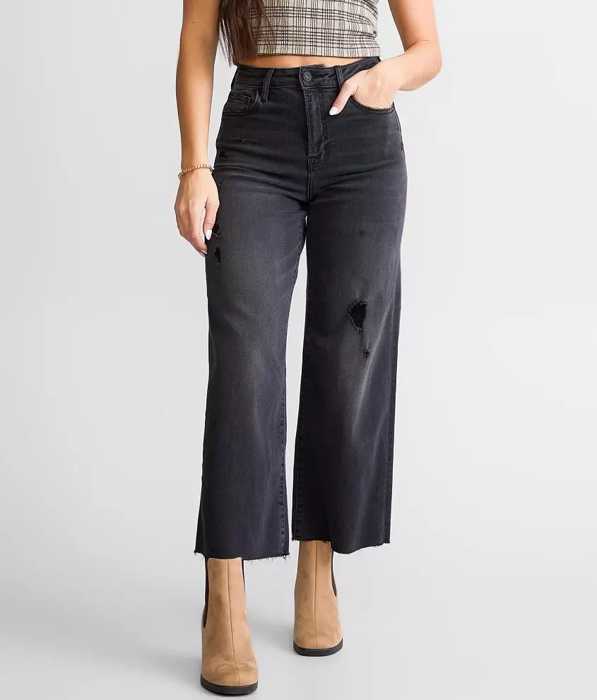 Nori Cropped Wide Leg Jean | Buckle
