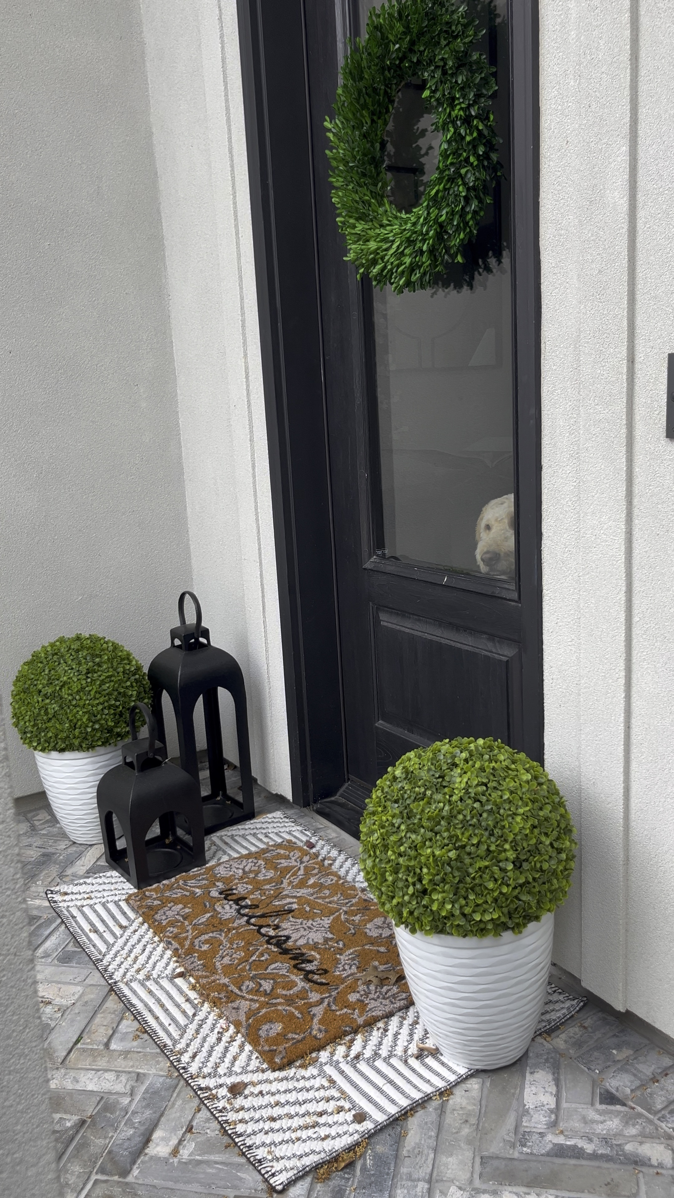 Spring porch refresh! Target, target home, hobby lobby, Walmart, Walmart patio, Walmart planters, target outdoor, patio, outdoor 

#LTKhome