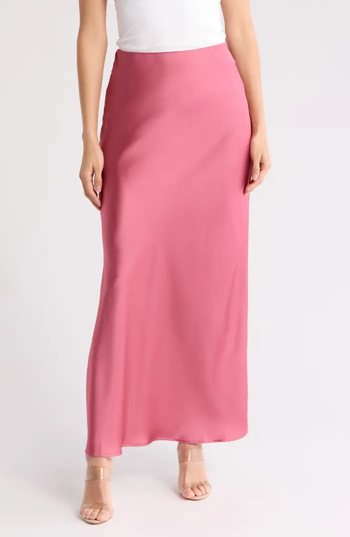 Renee C Satin A-Line Skirt | Nordstromrack | Nordstrom Rack