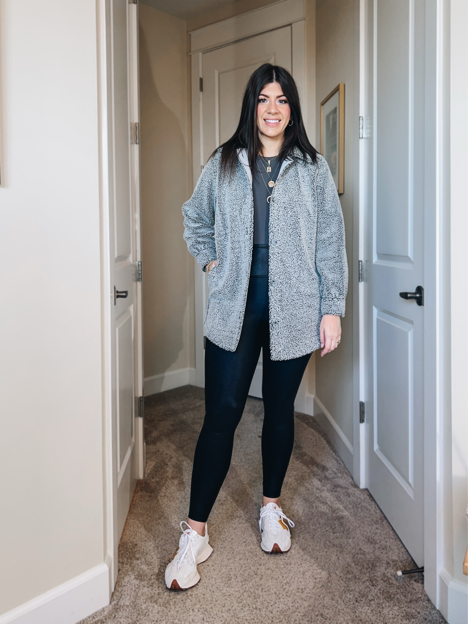 Luxe Fleece Shirt Jacket curated on LTK