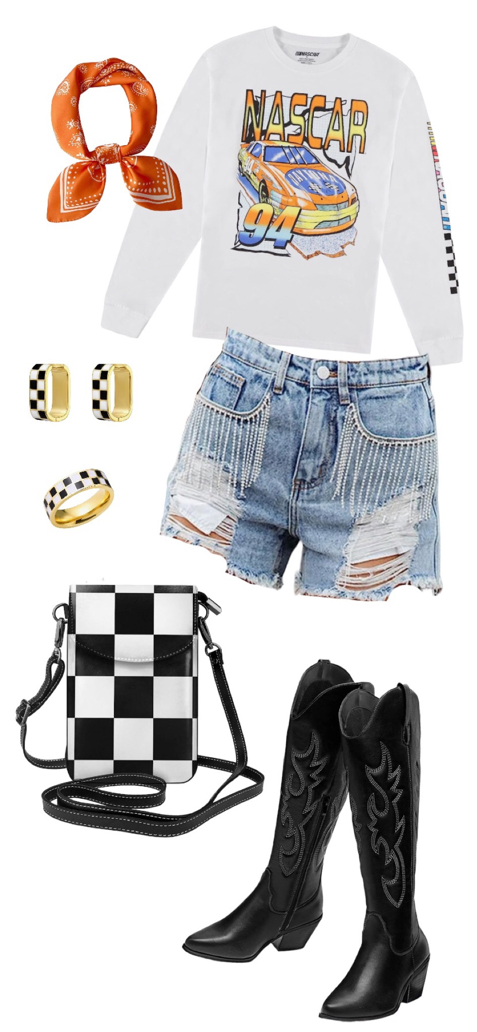 NASCAR race outfit Inspo 🏁 


#LTKunder100 #LTKunder50 #LTKstyletip