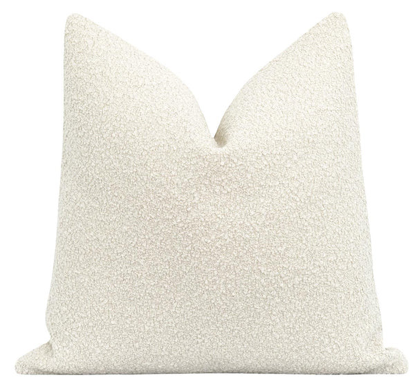 Preston Chalk Boucle Pillow | Land of Pillows