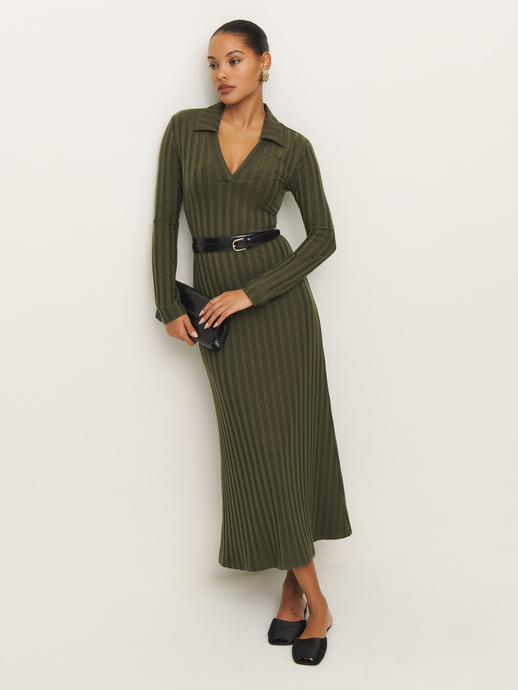 Blaire Knit Dress | Reformation (Global)