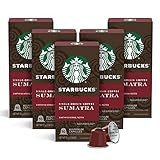 Starbucks by Nespresso Dark Roast Single-Origin Sumatra Coffee (50-count single serve capsules, comp | Amazon (US)