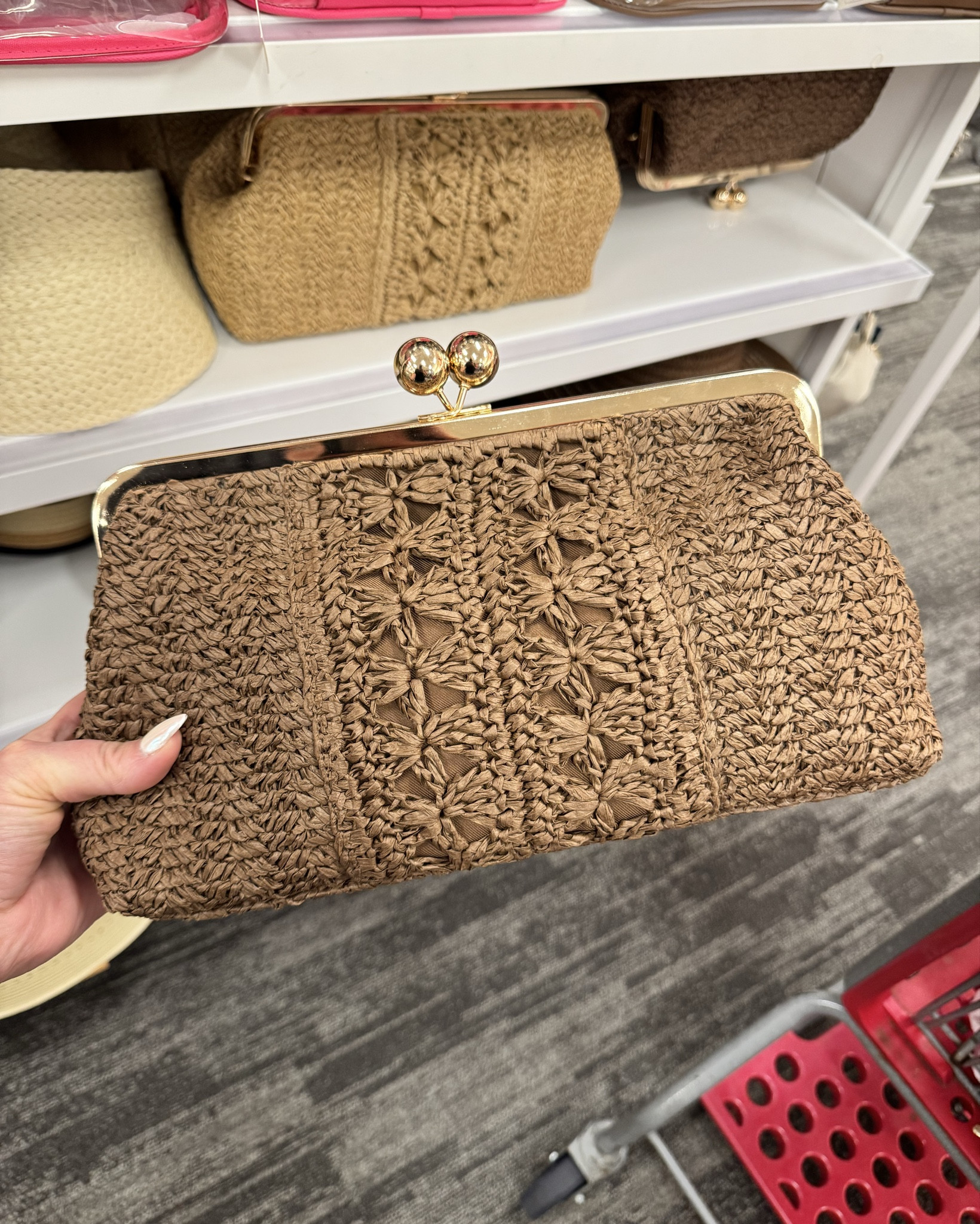 Raffia Kisslock bags!  So cute! 

🔎 summer bags, beach bags, bags for an evening at the beach, evening beach bags, vacation bags, Raffia clutches, clutch bags for the beach,  straw bags, styled with bags

#LTKgrwm #LTKootd #LTKMothersDay