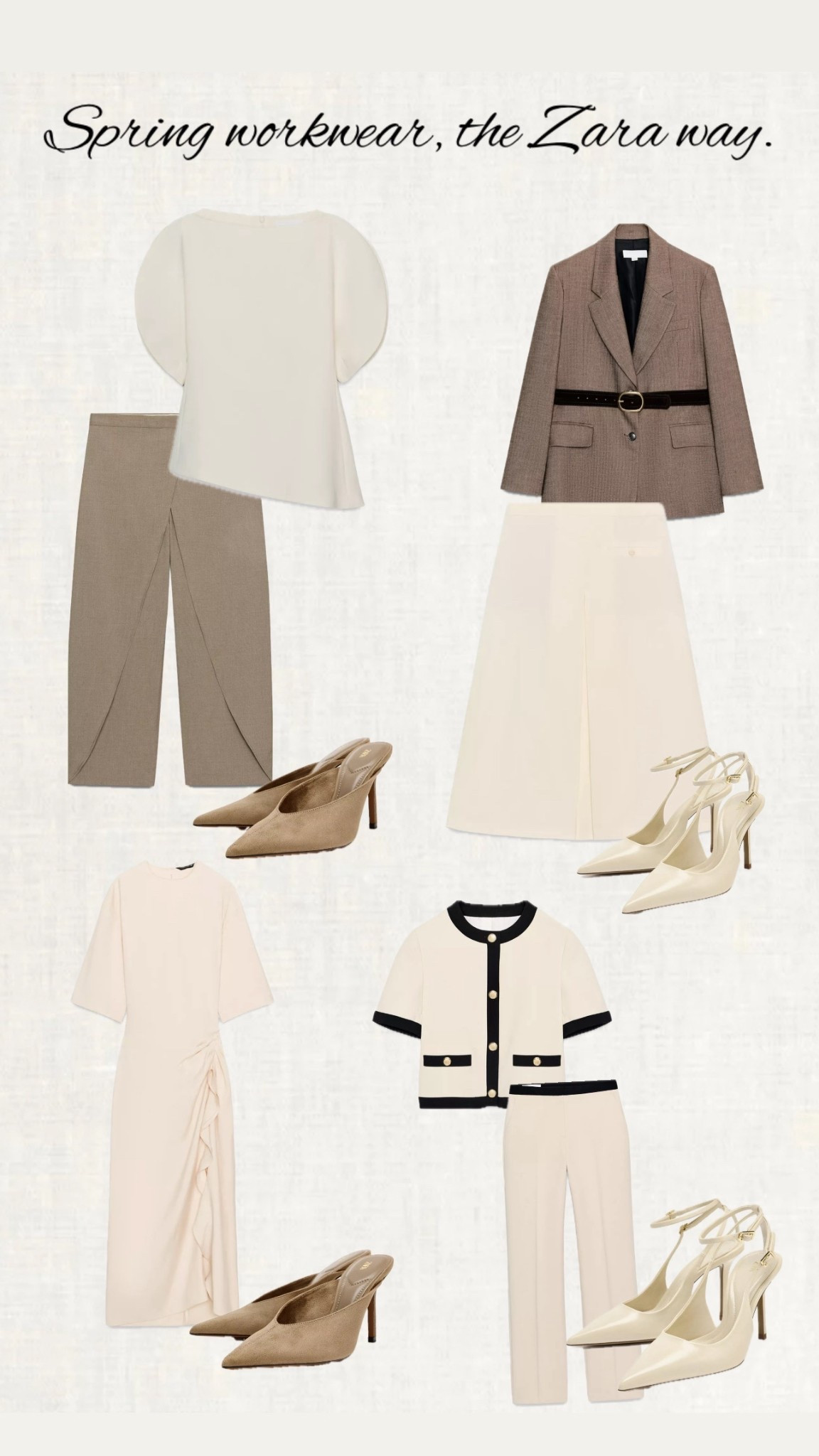 Zara did it again – elevated spring workwear.

#LTKworkwear #LTKstyletip #LTKeurope