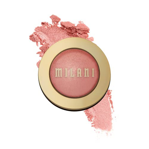 Milani Baked Blush, Powder Blush for Cheeks, Cruelty Free Makeup - Shape, Contour & Highlight Face for a Shimmery or Matte Finish -Petal Primavera | Amazon (US)