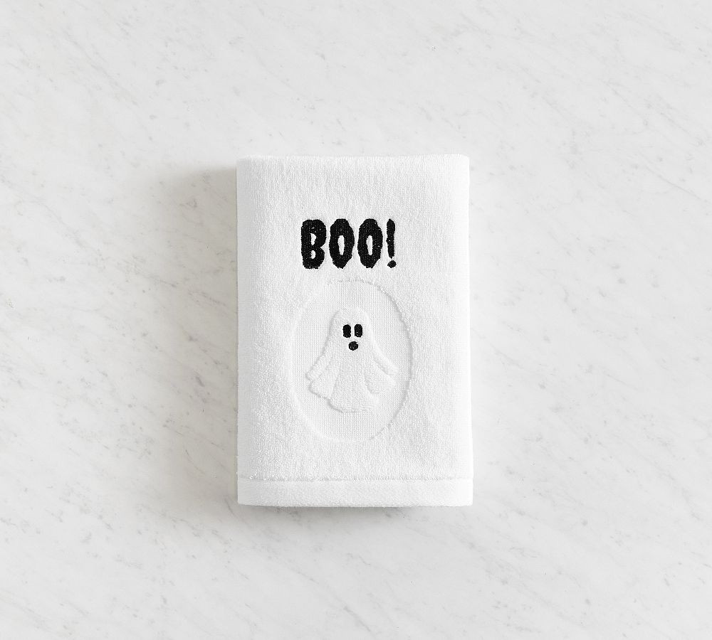 Boo Terry Hand Towel | Pottery Barn (US)