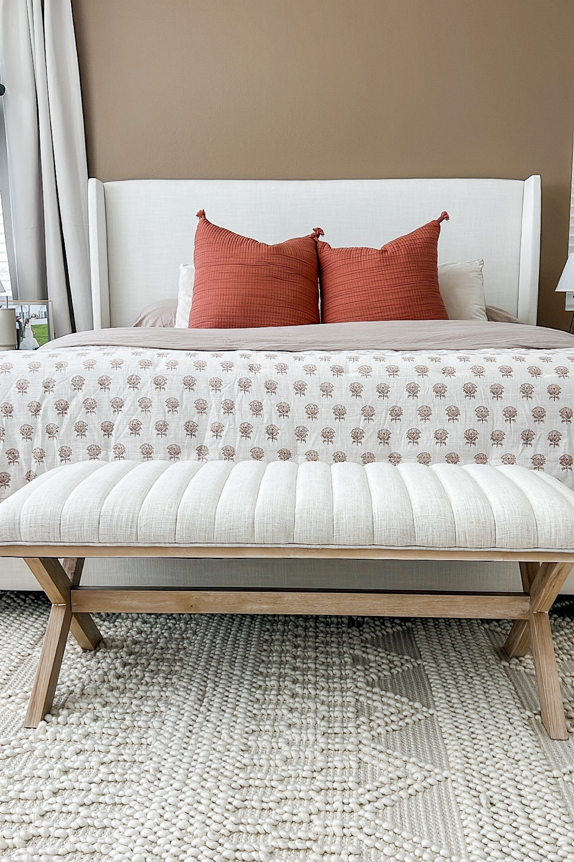 Our bedroom is slowly becoming my favorite room in our home. 

Neutral bedroom, neutral decor, bedding, bedroom bench, Target, home goods, my vibe

#LTKFind #LTKstyletip #LTKhome