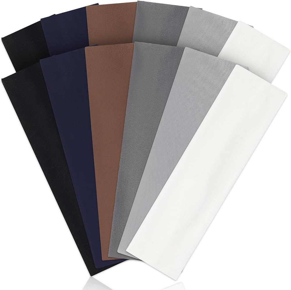 12 Pack Headbands for Women, Elastic Soft Hair Bands for Workout, Yoga, Running, Fitness | Amazon (US)