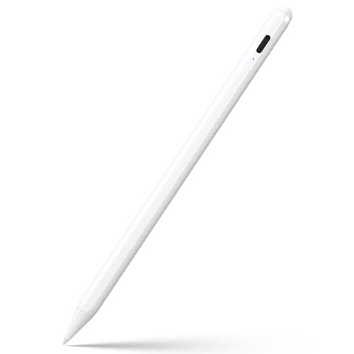 Stylus Pen for iPad 6th-11th Generation-2X Fast Charge Active Pencil Compatible with 2018-2025 Apple iPad Pro 11"/12.9"/M4, iPad Air 3/4/5/M2/M3,iPad mini 5/6 Gen-White | Amazon (US)