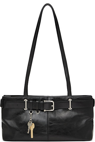 Black Shoulder Brocle Bag | SSENSE