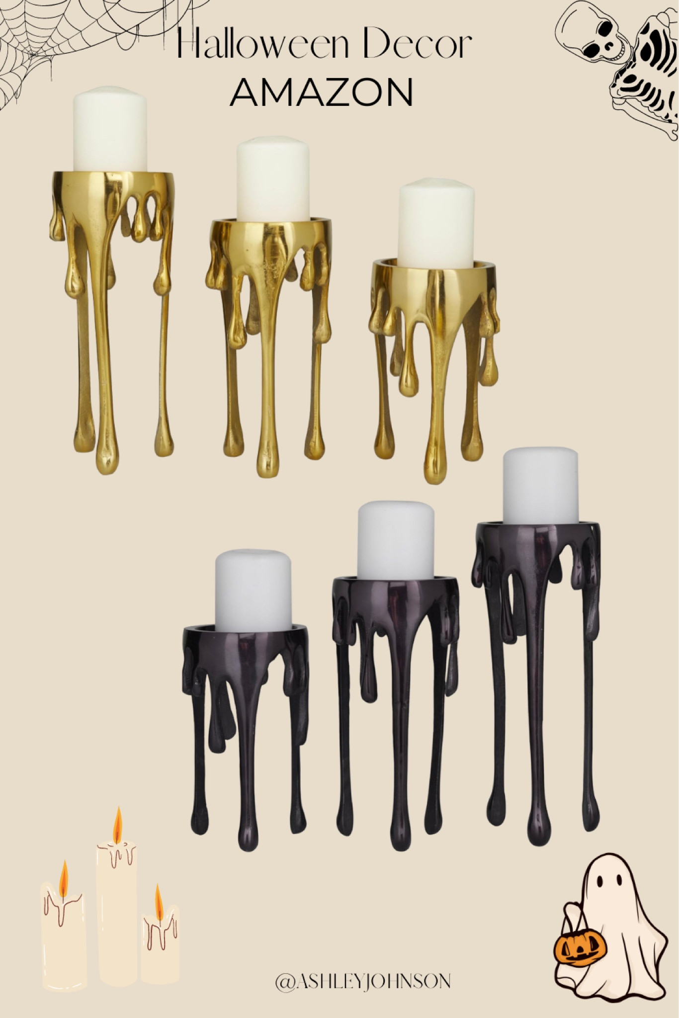 I ordered these spooktacular candle holders and I can’t wait to show you when they come in! #halloweencandles #halloweencandleholders #halloweentabledecor 

#LTKSeasonal #LTKHome