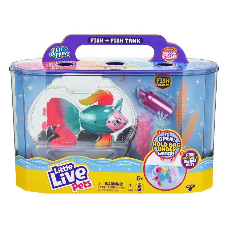 Little Live Pets - Lil' Dippers Fish and Tank - Fantasea | Target