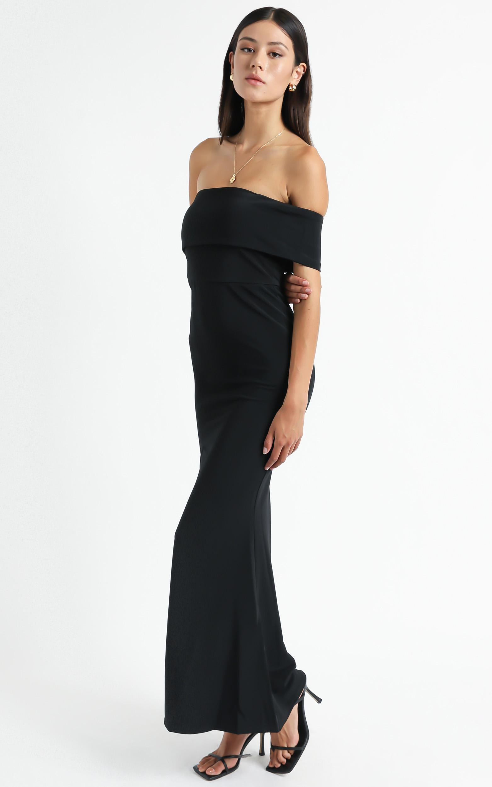 Glamour Girl Maxi Dress In Black | Showpo - deactived