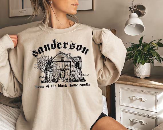 Sanderson Witch Museum Sweatshirt,Sanderson Hoodie,Halloween Sweatshirt,Cute Sanderson Shirt,Funn... | Etsy (US)