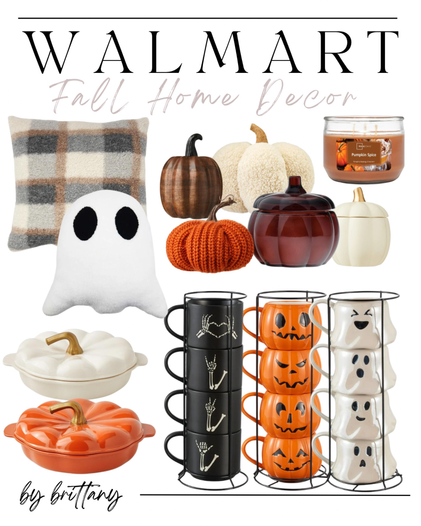 Walmart has the cutest fall & Halloween home decor pieces. Everything from coffee mugs to pillows to pumpkins casserole dish’s and candles. 🤍🎃🍁🧡

#LTKSeasonal #LTKHome #LTKFallSale