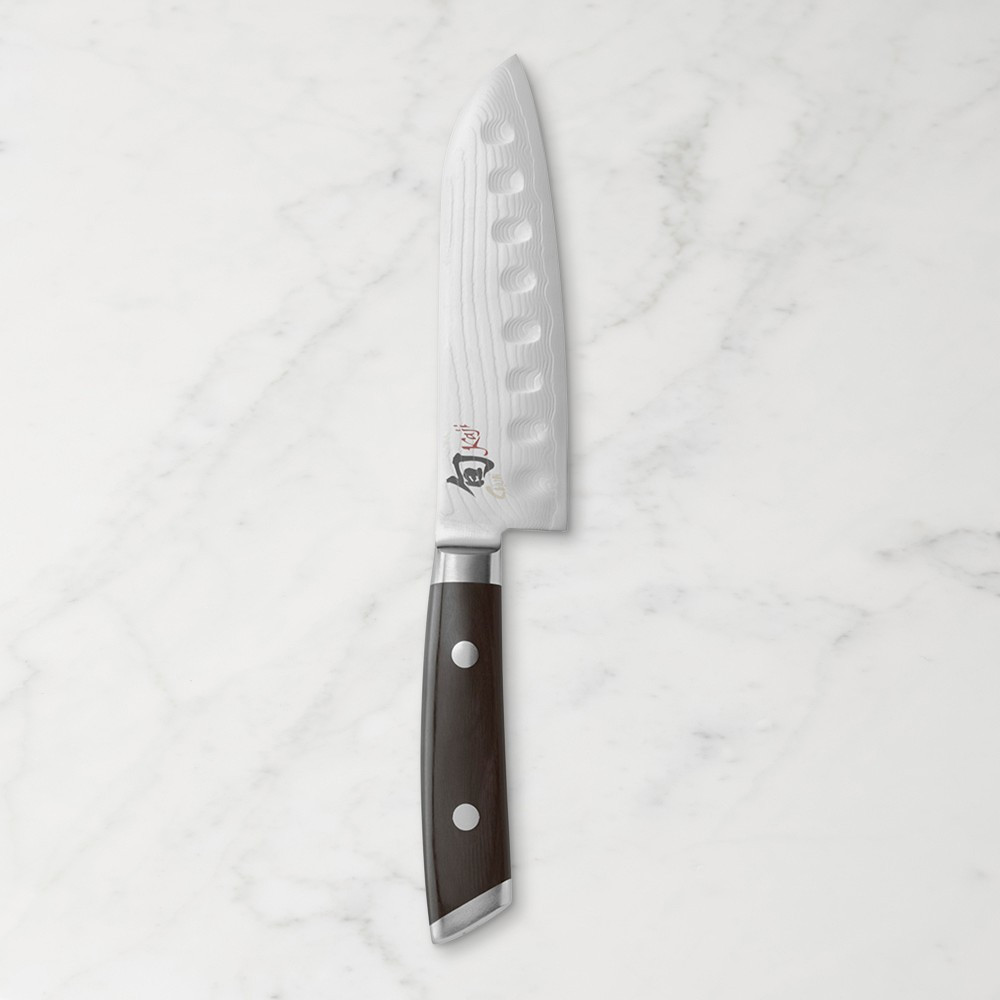 Shun Kaji Hollow-Ground Santoku Knife | Williams-Sonoma