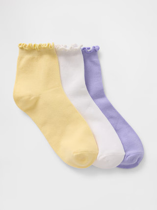 Quarter Crew Socks (3-Pack) | Gap Factory