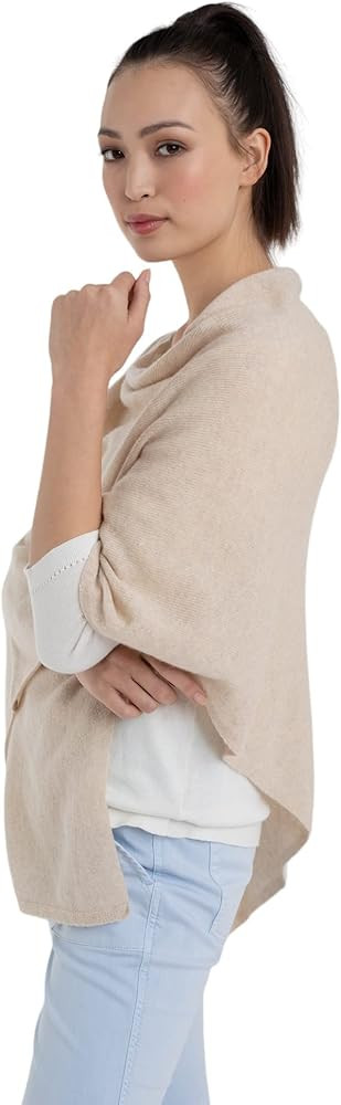 by Alashan 100% Cashmere Luxe Dress Topper Poncho - Lightweight, Soft, Cozy & Versatile - Great G... | Amazon (US)