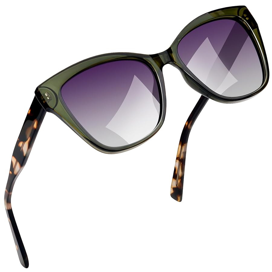 Joopin Oversized Cateye Sunglasses for Women Fashion Cat Eye Sun Glasses UV Protection Ladies Sha... | Amazon (US)