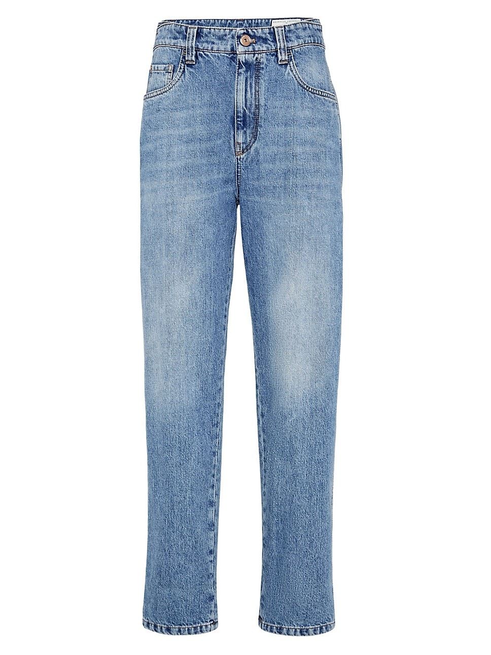 Authentic Denim Skater Trousers With Precious Patch | Saks Fifth Avenue