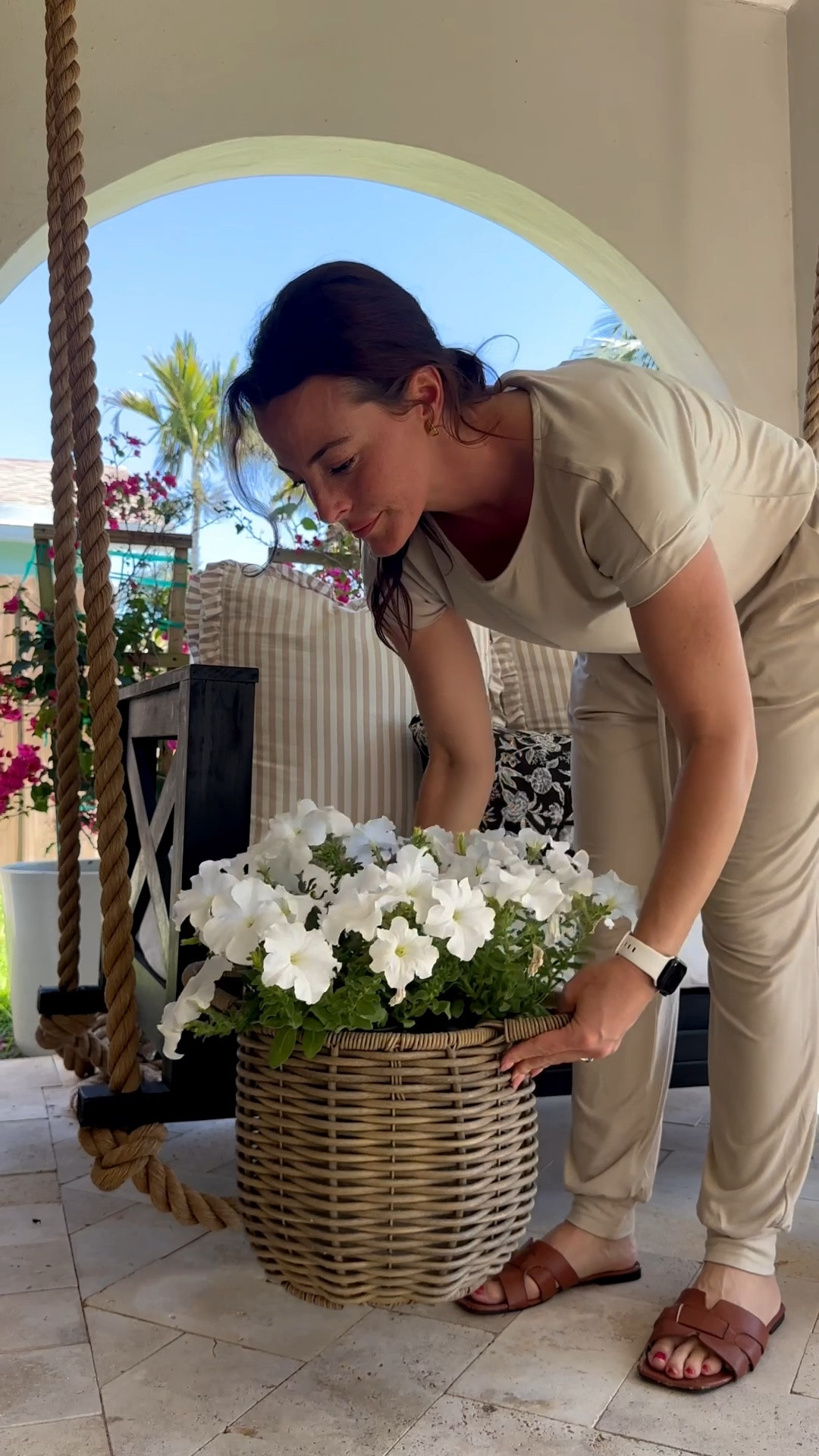 Porch Swing Spring Refresh! Found very similar options to our DIY porch swing. 

Porch 
Garden 
Planters 
Amazon 
Walmart 
Target
Wayfair
Pottery barn 
Summer 
Dupes 
Farmhouse 
Southern porch 
Coastal 
Beach house 
Home decor 
Outfit of the day
Jumpsuit 
Romper 
Ootd 

#LTKSeasonal #LTKHome #LTKSaleAlert