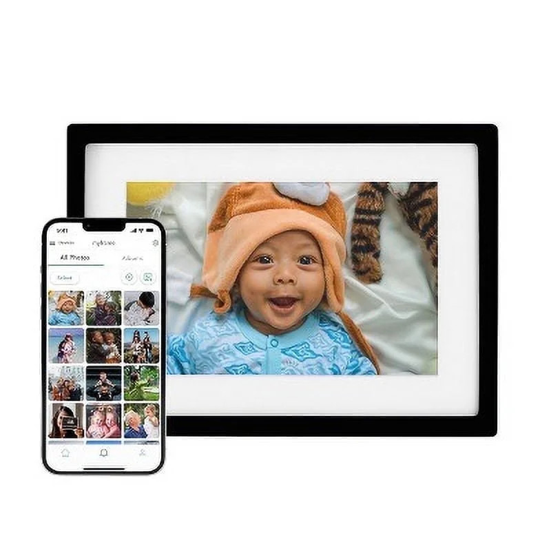 Skylight 10" Digital Photo Frame - Black | Walmart (US)