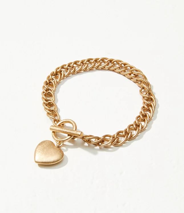 Heart Chain Bracelet | LOFT