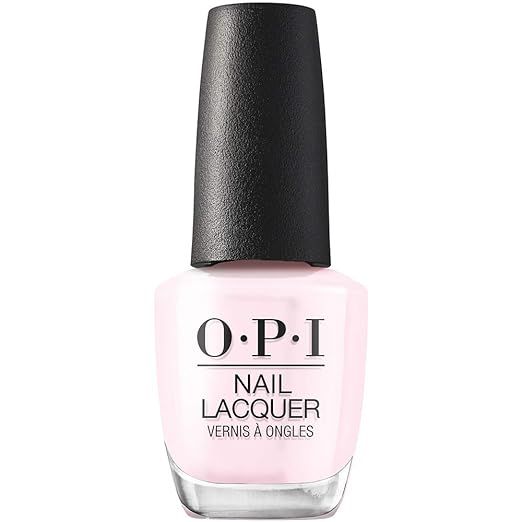 OPI Nail Lacquer, Up to 7 Days of Wear, Chip Resistant & Fast Drying, Light Pink Nail Polish, 0.5... | Amazon (US)