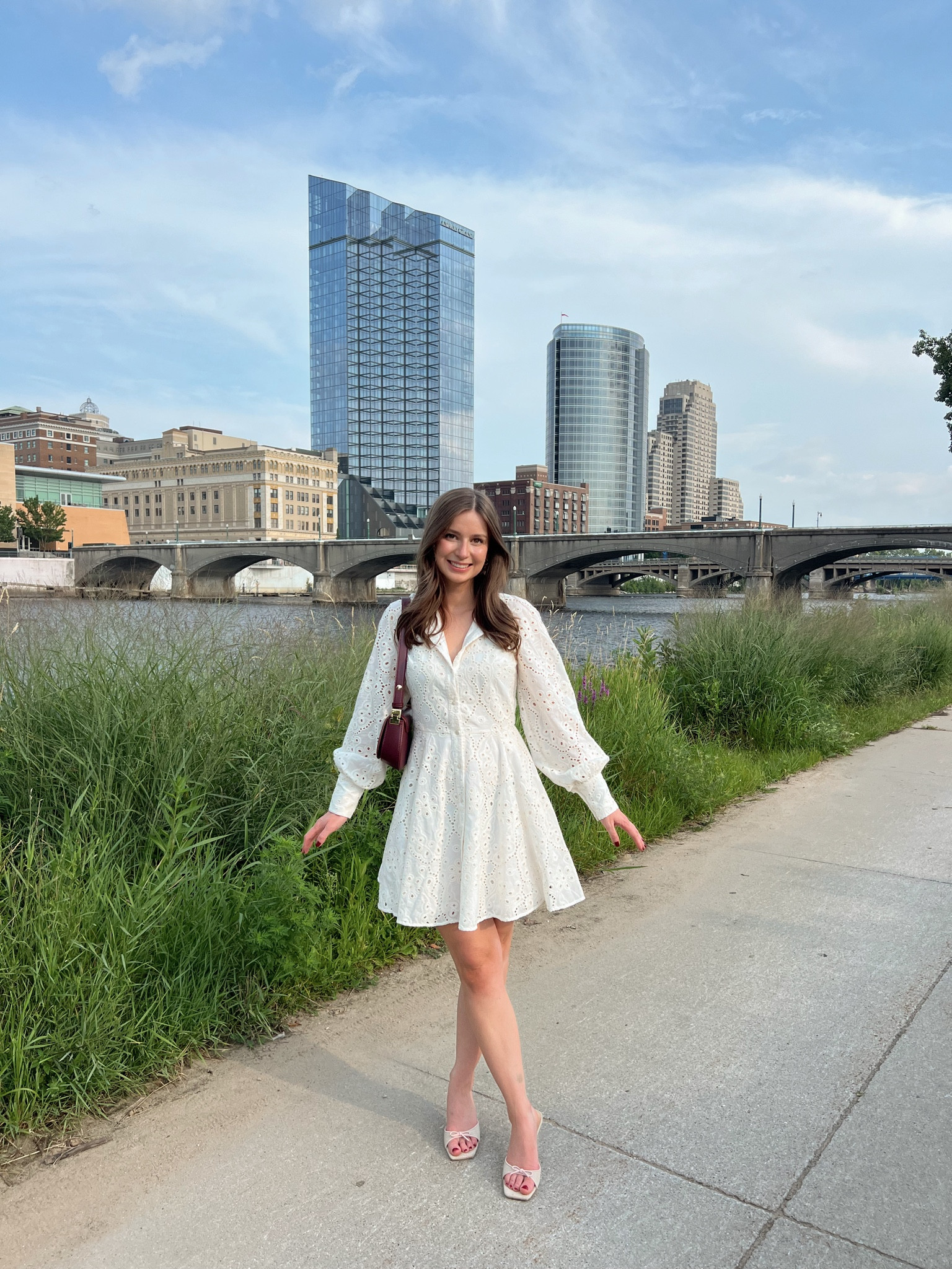 White dress from Sezane 🕊️ #whitedress #bridal #summerdresses