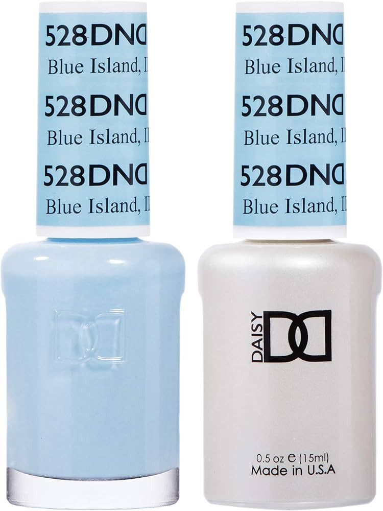 DND Gel Set 491-550 (DND 528 Blue Island) | Amazon (US)